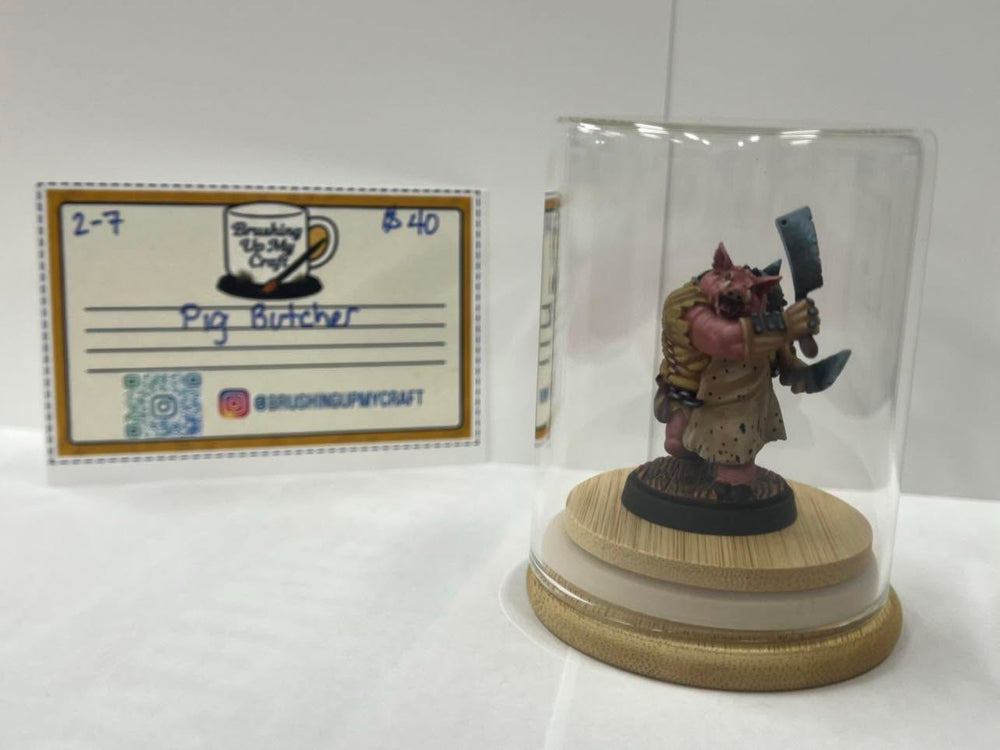 Hand Painted: Pig Butcher