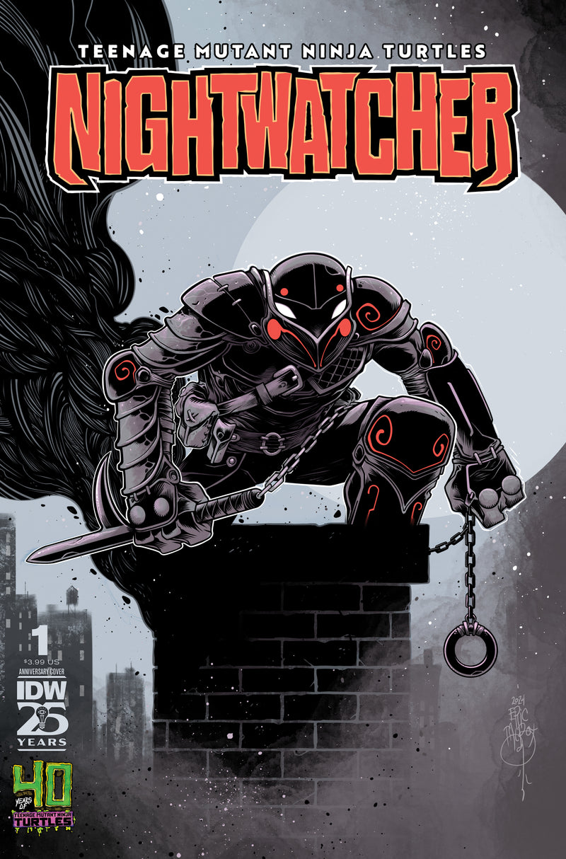 Teenage Mutant Ninja Turtles: Nightwatcher #1 Variant 40th