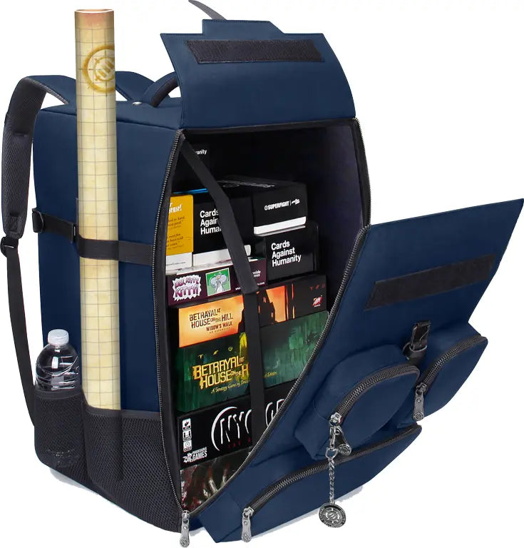 Enhance Gaming Backpack Board Game Box Blue