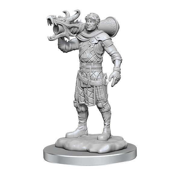 D&D: Human Artificer & Apprentice