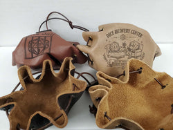 Leather Dice Bag Small