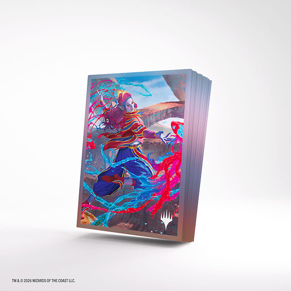 Card Sleeves: MTG Premium Art- Secrets of Strixhaven- Rootha, Mastering the Moment