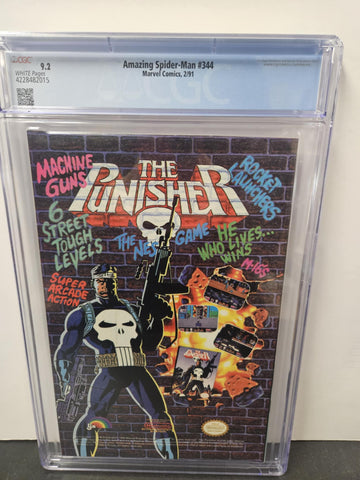 Amazing Spider-Man #344 CGC 9.2