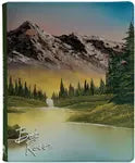 Ultra Pro 9 Pocket Binder: Bob Ross Moutain Retreat