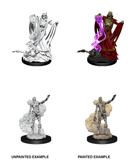 D&D Nolzur's Marvelous Miniatures: Lich & Mummy Lord