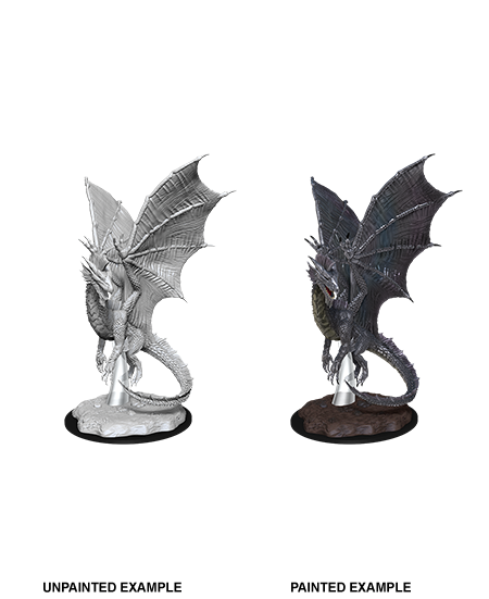 D&D Nolzur's Marvelous Miniatures: Young Silver Dragon