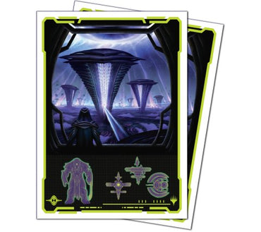 Deck Protectors: MTG Apex- Edge of Eternities- Black Mythic (105ct)