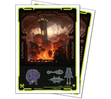 Deck Protectors: MTG Apex- Edge of Eternities- Red Mythic (105ct)