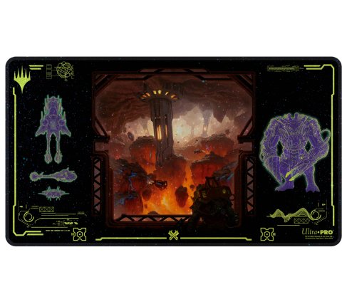 Ultra Pro Magic: the Gathering - Edge of Eternities Premium Holofoil Playmat: Kavaron, Memorial World