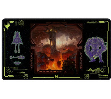 Ultra Pro Magic: the Gathering - Edge of Eternities Premium Holofoil Playmat: Kavaron, Memorial World