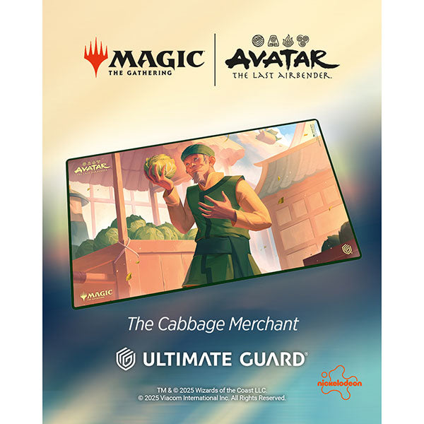 Playmat: MTG- Avatar the Last Airbender- The Cabbage Merchant