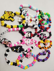 Pop Culture Silicone Pony (Bead Bracelet)