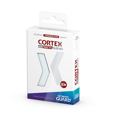 Card Sleeves: Cortex Japanese Size- Matte Transparent (60 ct.)