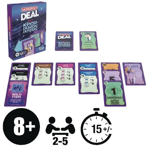 Monopoly Deal KPop Demon Hunters