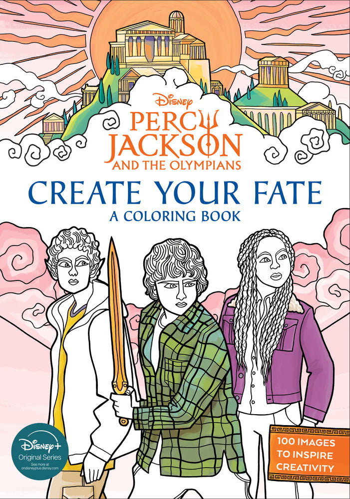 Percy Jackson And The Olympians: Create Your Fate: A Coloring Book