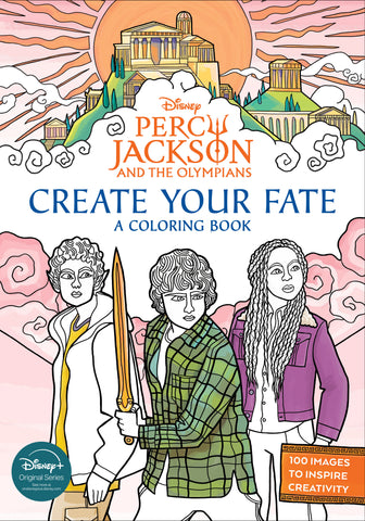 Percy Jackson And The Olympians: Create Your Fate: A Coloring Book