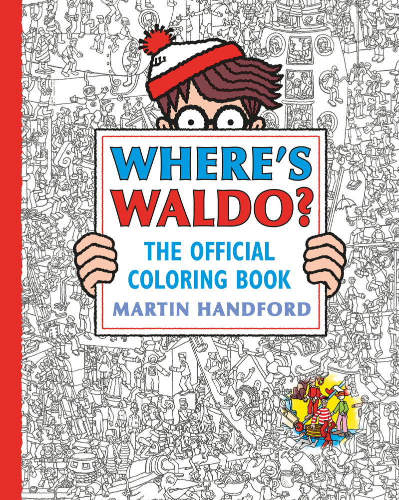 Where's Waldo? The Official Coloring Book