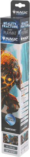 Reality Fracture Shiny Playmat - Ajani, Path of Vengeance/Ajani, Counterattack Leader
