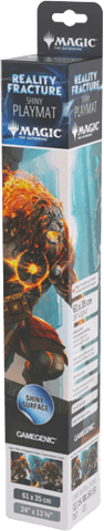 Reality Fracture Shiny Playmat - Ajani, Path of Vengeance/Ajani, Counterattack Leader