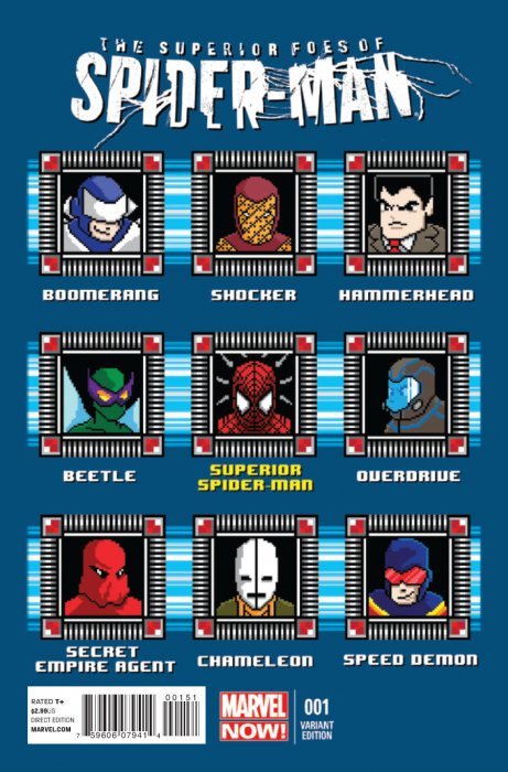 Superior Foes of Spider-Man #1 Cover E (1:25 Variant)