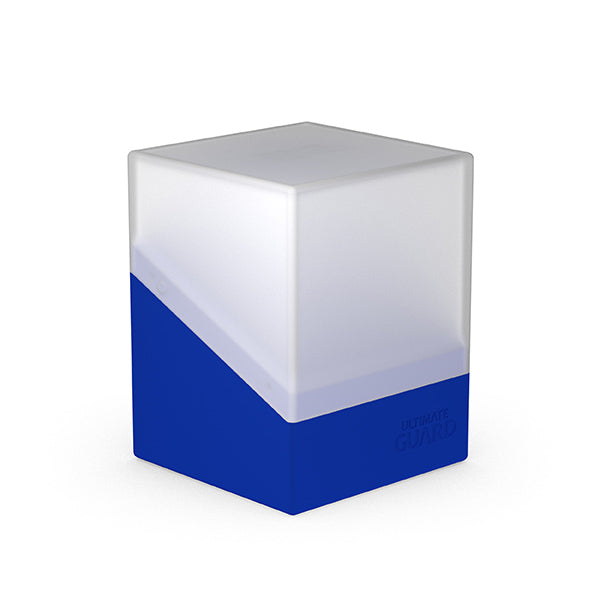 Ultimate Guard - Deck Case - Boulder 100+ - Synergy White/Blue