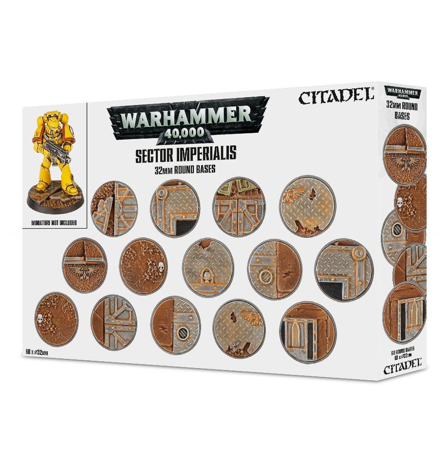 Sector Imperialis - 32mm Round Bases