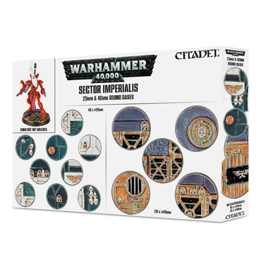 Sector Imperialis - 25 & 40mm Round Basese