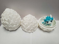 Ice Dragon with egg