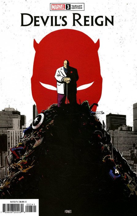 Devils Reign #3 (Of 6) Fornes Variant