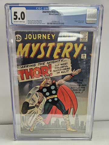 Journey Into Mystery #89 CGC 5.0