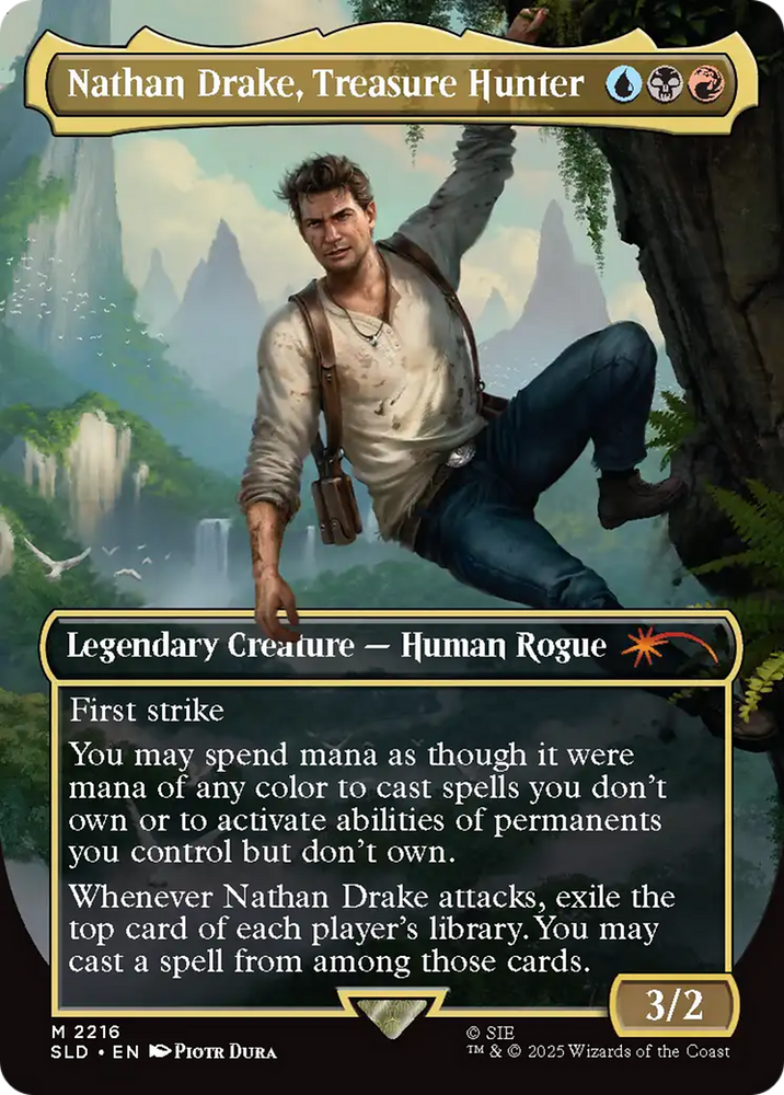 Nathan Drake, Treasure Hunter [Secret Lair Drop Series]