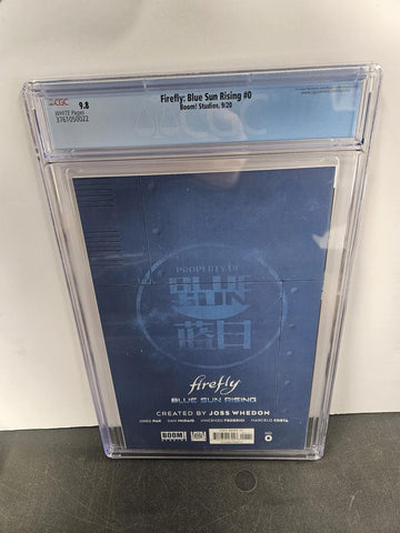 Firefly: Blue Sun Rising #0 CGC 9.8
