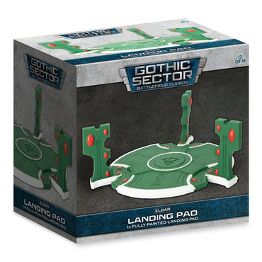 Battlefield in a Box: Gothic Sector- Eldar Landing Pad (x1)