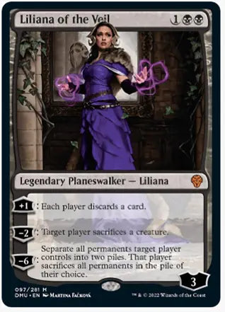 Magic: The Gathering Fleece Throw Blanket: Lilliana of the Veil| 45 x 64 Inches