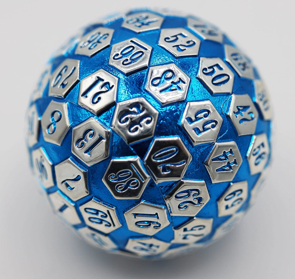 45MM METAL D100 - BLUE & SILVER