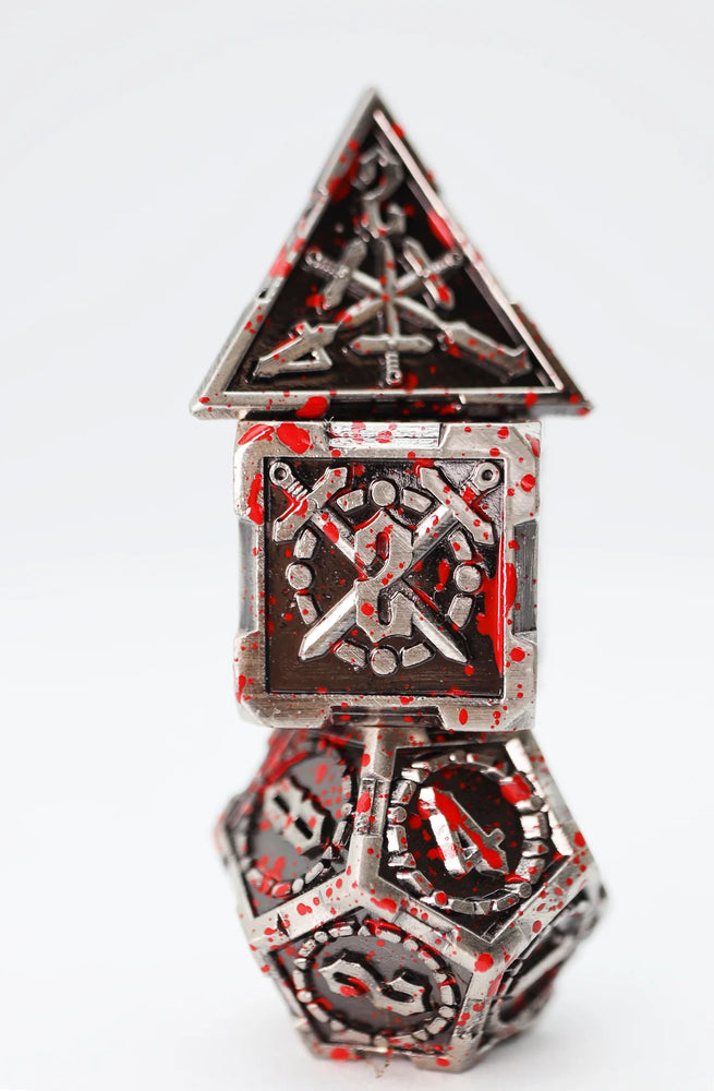 Crossed Swords: Vampiric Sword Metal Dice