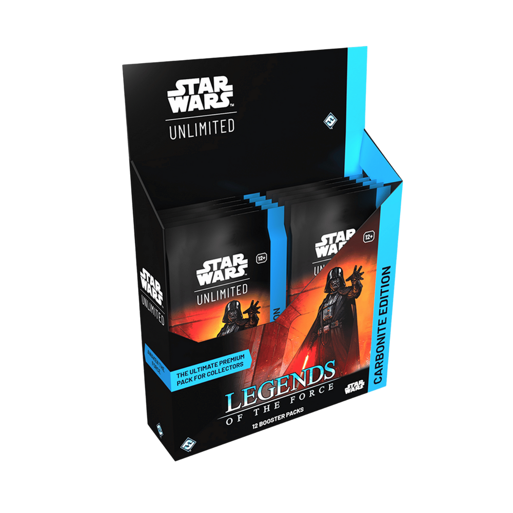 Star Wars Unlimited - Legends of the Force Carbonite Booster Display