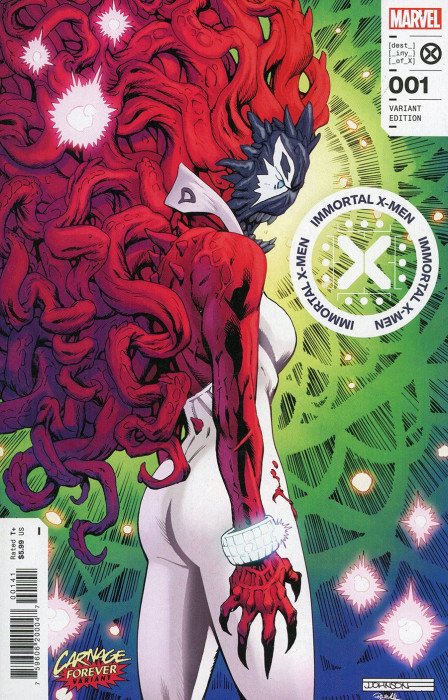 Immortal X-Men #1 Variant Jeff Johnson Carnage Forever Cover