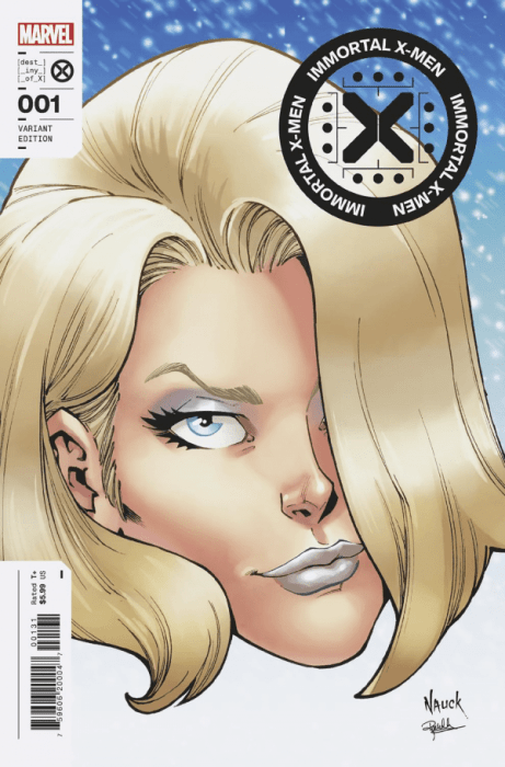 Immortal X-Men #1 Variant Todd Nauck Headshot Cover
