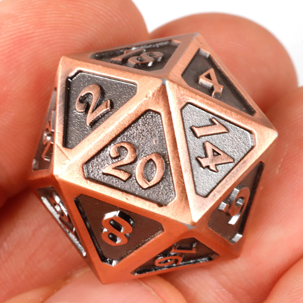Mythic Battleworn Copper Dire D20