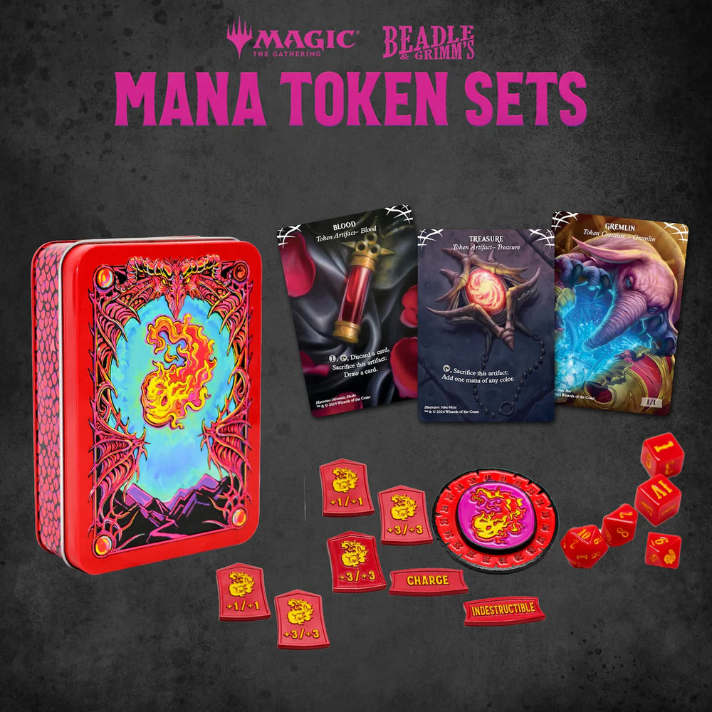 Beadle & Grimm Red Mana Token Set (MTG)
