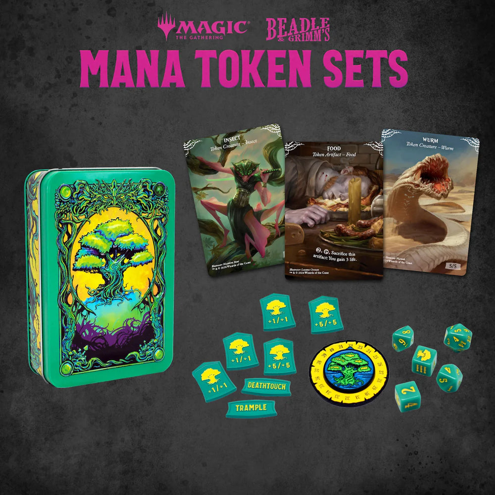 Beadle & Grimm Green Mana Token Set (MTG)
