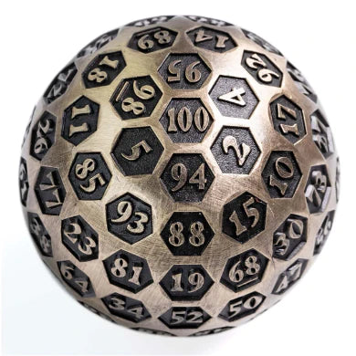 45MM METAL D100 - INSCRIBED BRONZE
