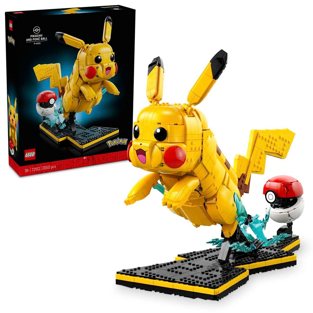 Pikachu and Poke Ball Lego Set #72152