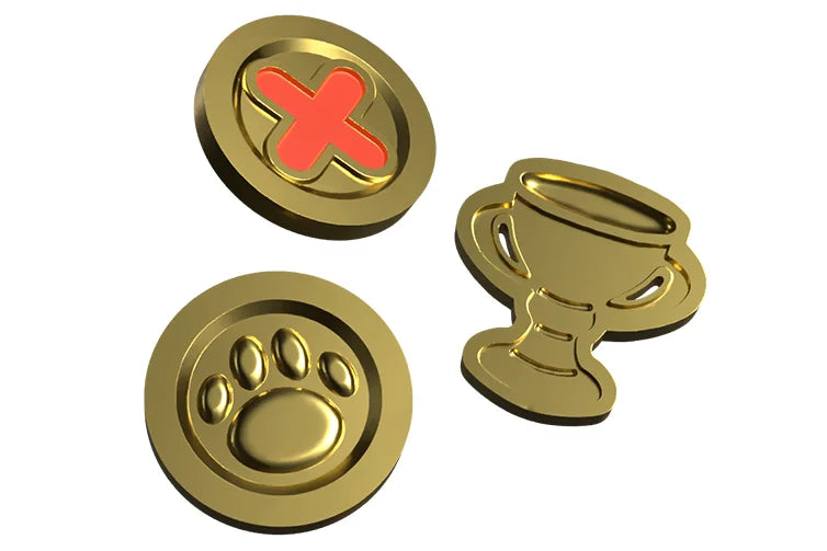 Super Auto Pets Metal Tokens