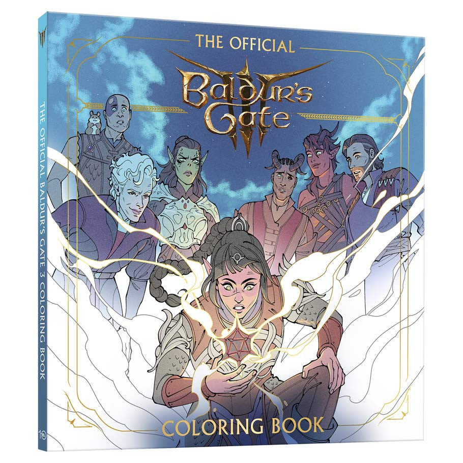 Baldur's Gate 3: Official Coloring Book