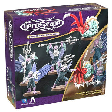 Heroscape: Krakenling and Gelryie Vanguards Army Expansion