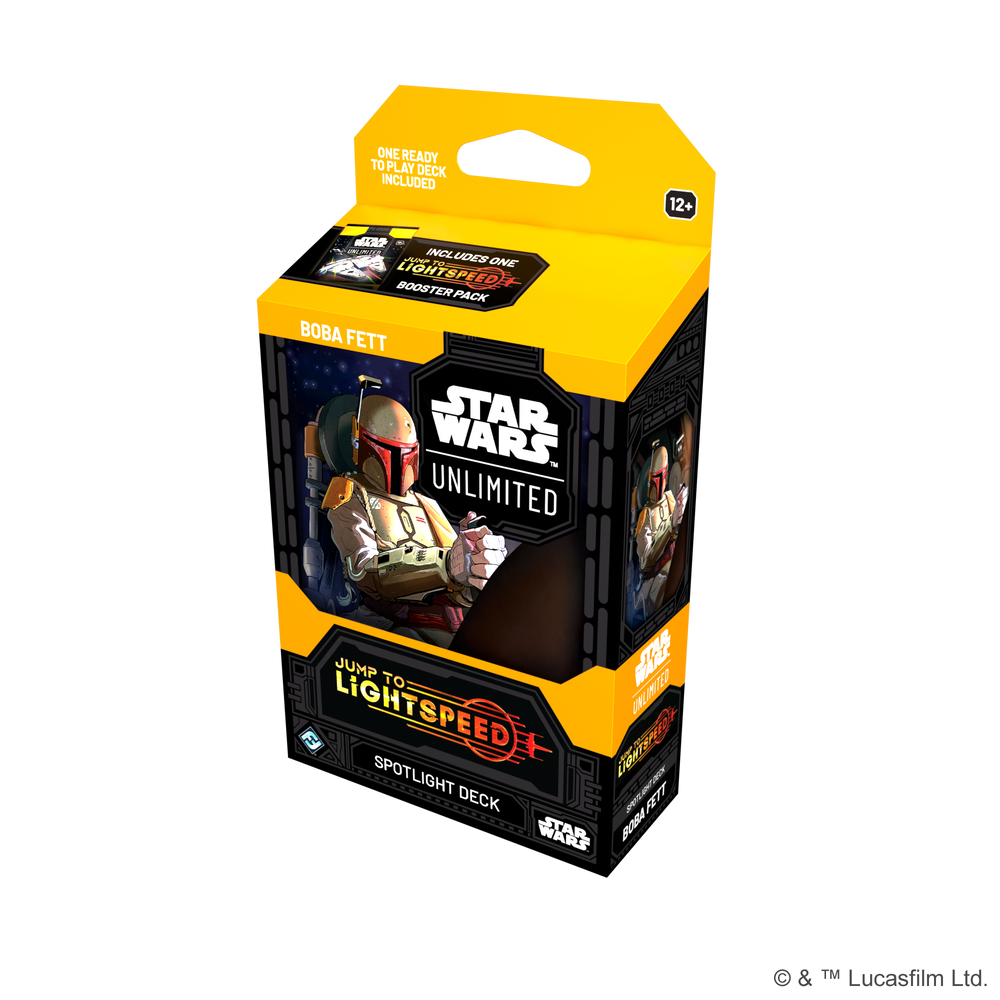 Star Wars Unlimited - Jump to Lightspeed Spotlight Deck - Bobba Fett