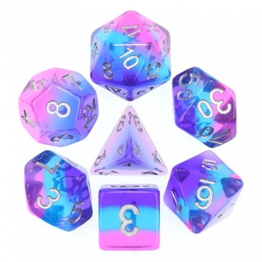 Purple Sky RPG Dice Set