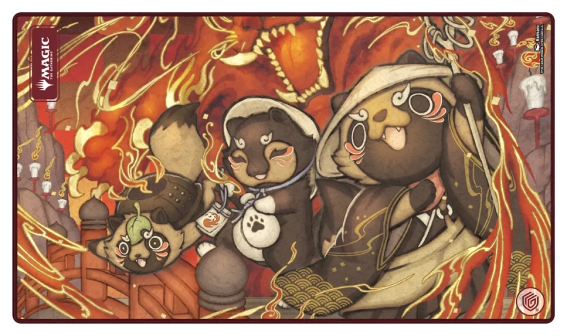Magic: The Gathering Secrets of Strixhaven Playmat - Pyretic Ritual